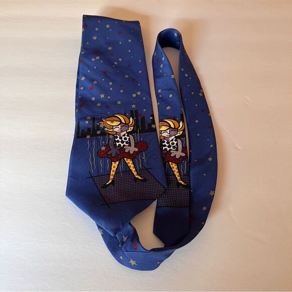 Romero Britto “Marilyn Monroe” Abstract Anime Art Tie - Picture 3 of 4